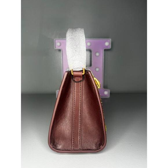 Brandon Blackwood Jordi Bag in Green Zebra Ponyhair with Brass Hardware - Picture 6 of 9